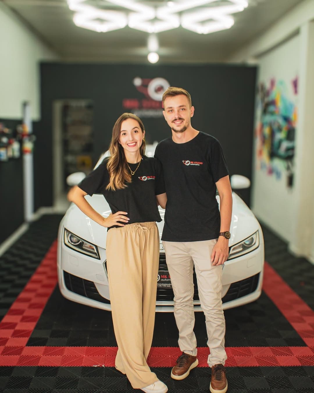 Fundadores da MK Studio Automotivo