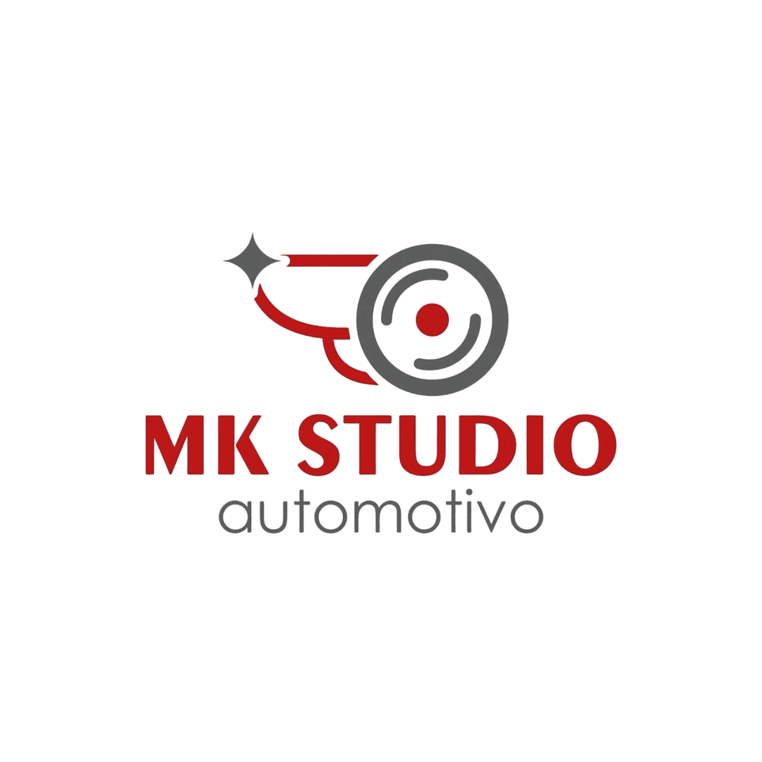 Logo Mk estética automotiva.